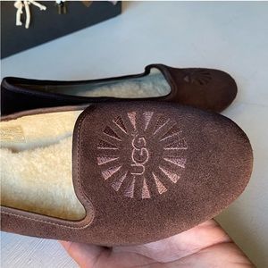 UGG Shearling Ballet Flats